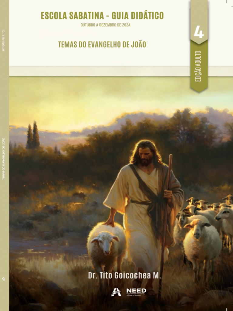 Guia Didático para Mestres A Lição IV Trimestre 2024 | PDF | Jesus ...