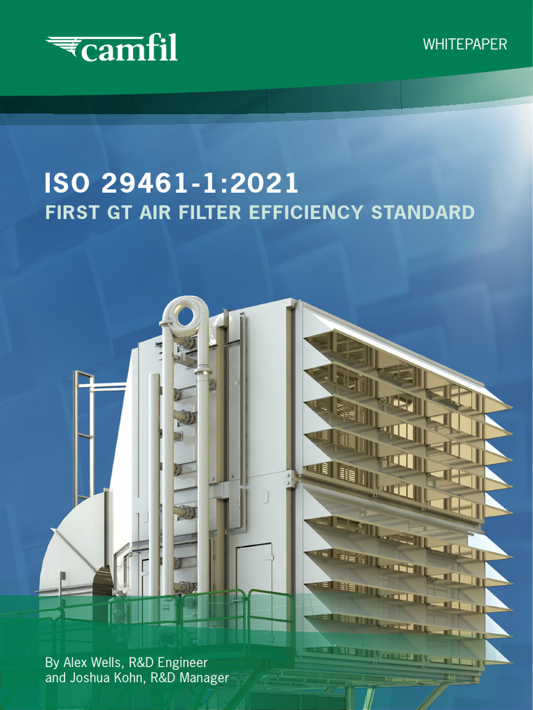 ISO 29461-1: Turbomachinery Filter Standards | PDF | Filtration ...