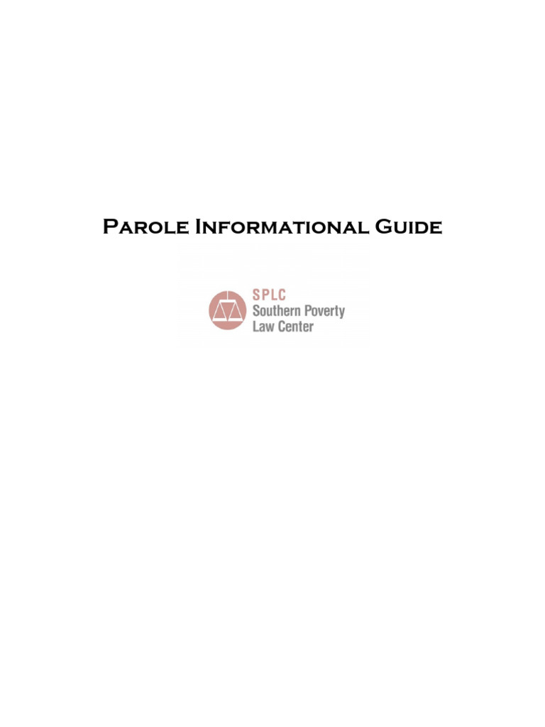 Parole Guide for Detained Asylum Seekers | PDF | Identity Document ...