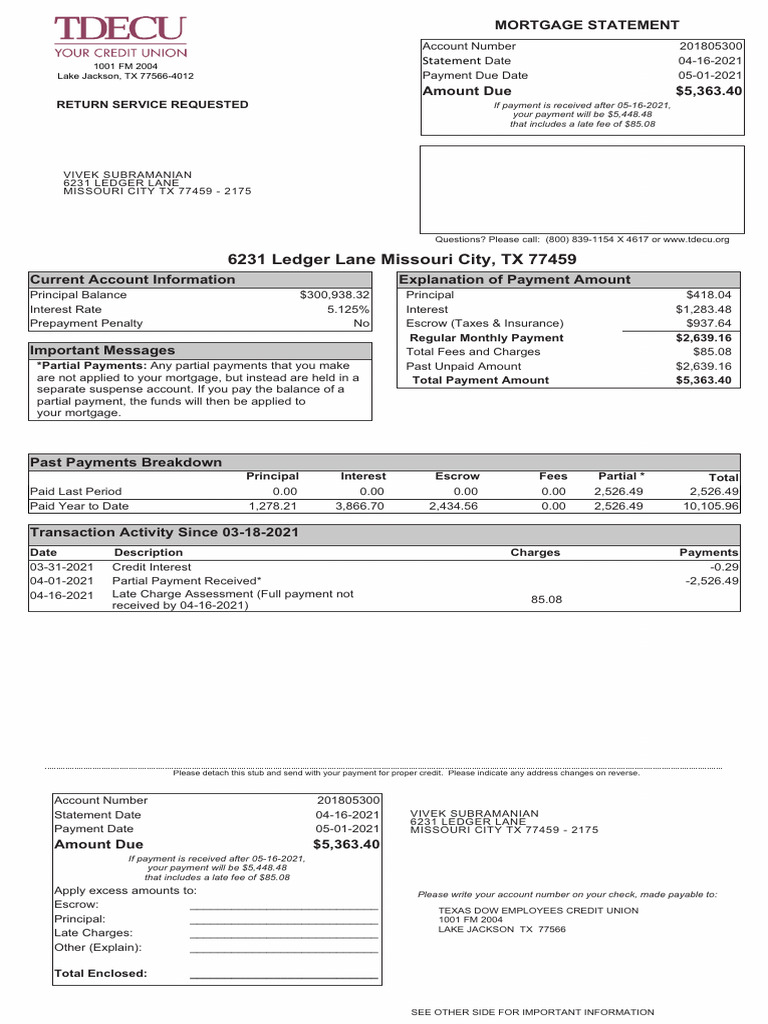 Document | PDF | Mortgages | Fee