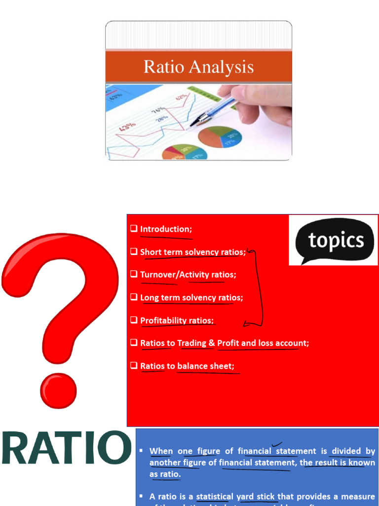 1 Ratio Analysis - 34863194 | PDF | Equity (Finance) | Debits And Credits
