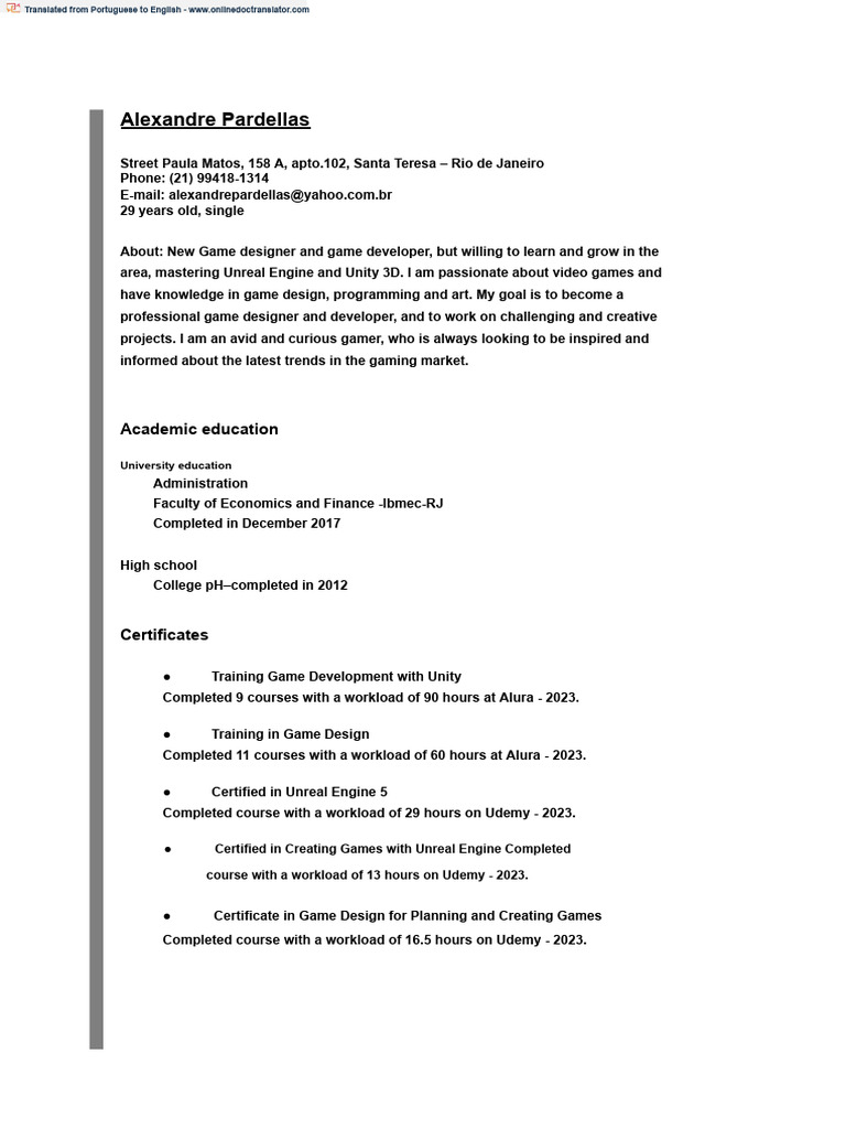 Game Development Training Overview | PDF | Microsoft Excel | Computing