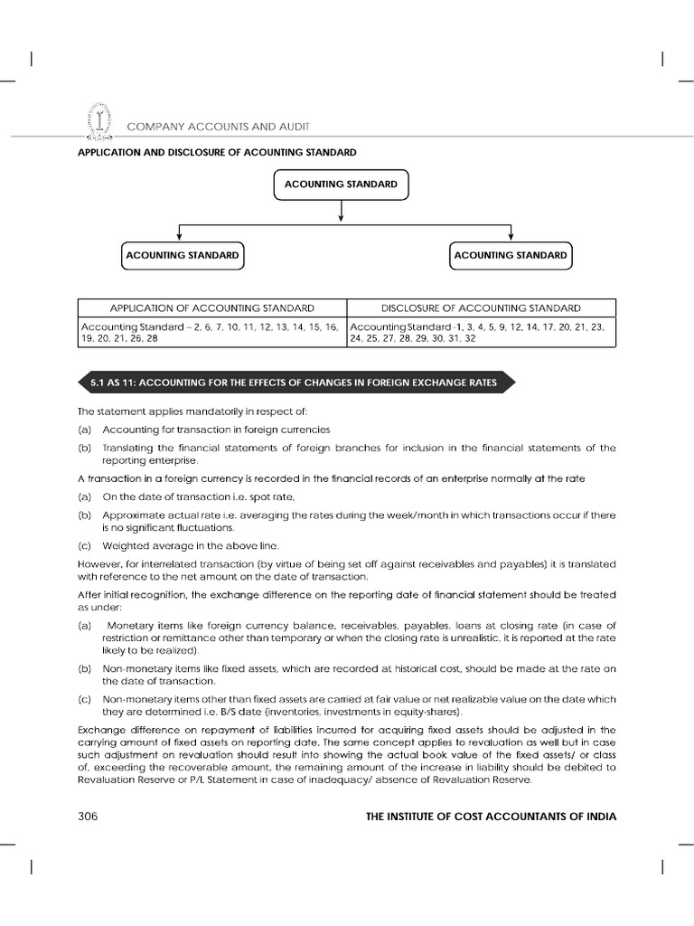 AS 11 Study Material | PDF