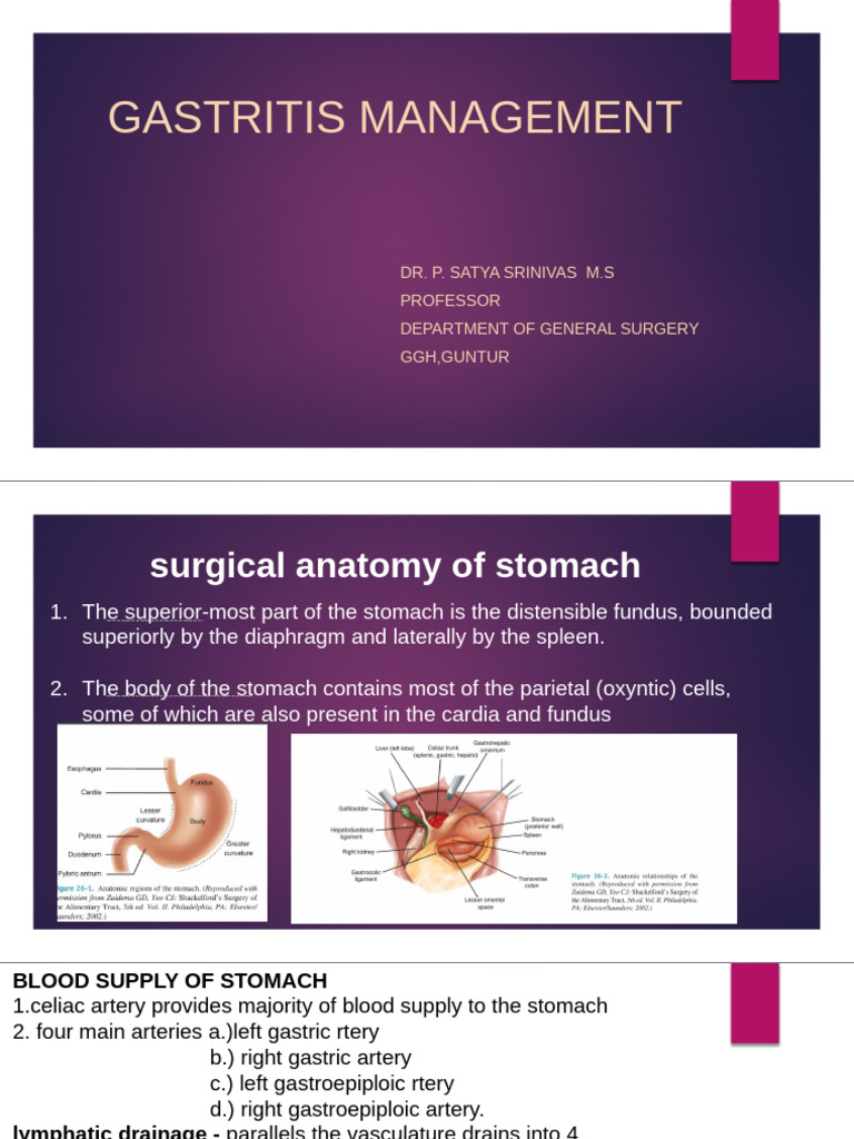 Gastritis Pdf Stomach Immunology