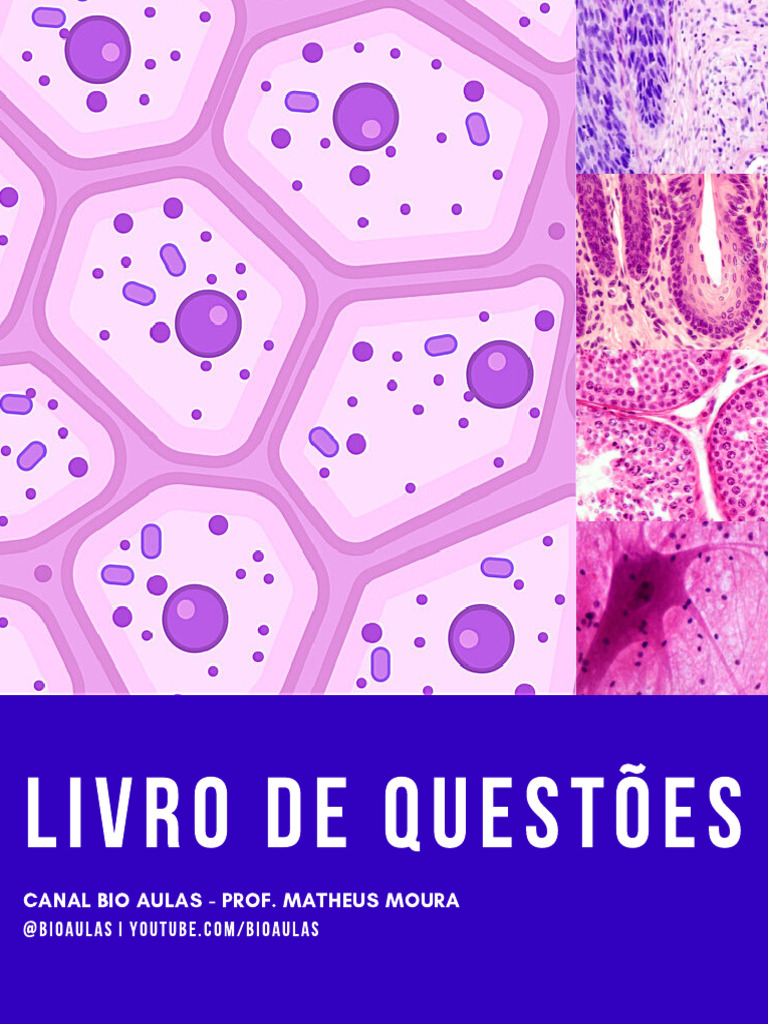 Book de Questões de Histologia - @BIOAULAS | PDF | Músculo | Cartilagem