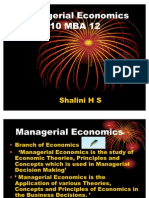 Managerial Economics-1 Sem