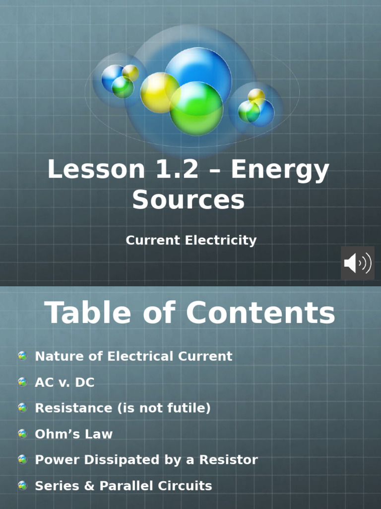 Lecture+ +Current+Electricity | PDF | Electric Current | Series And ...