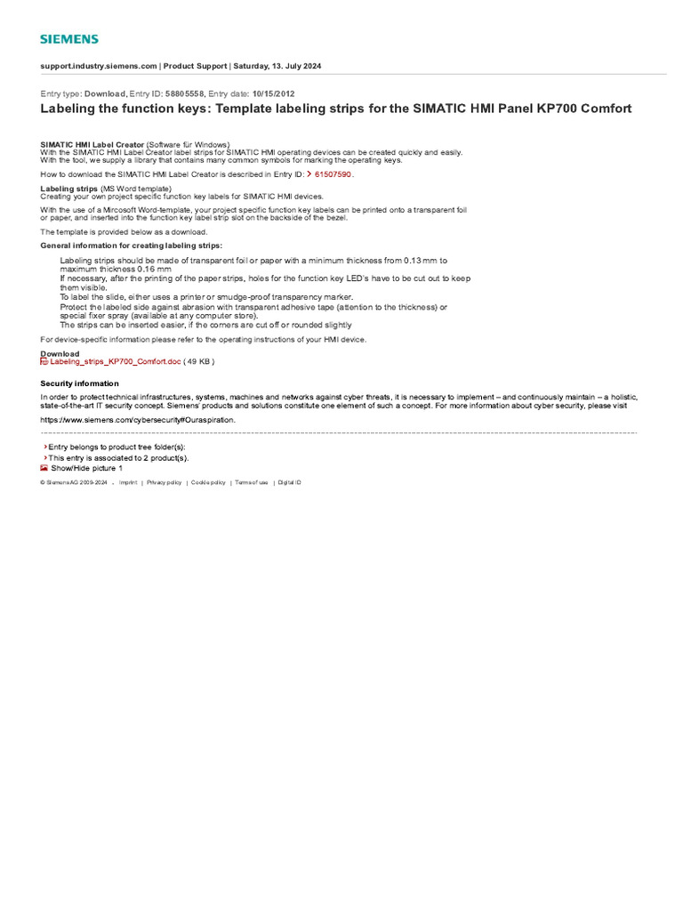 Labeling The Function Keys - Template La.. | PDF