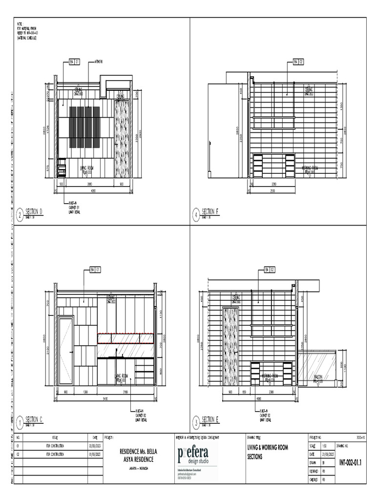 Int-002-01.1 - Room Sections-02 | PDF