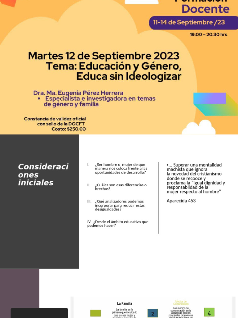 Brechas de Género y Oportunidades en México | PDF | Género | Estudios ...