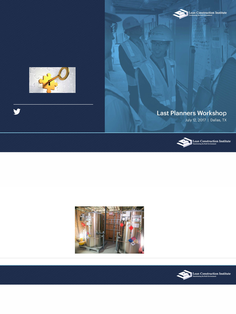 04 Last Planners Workshop Applications of Lean NUTT | PDF