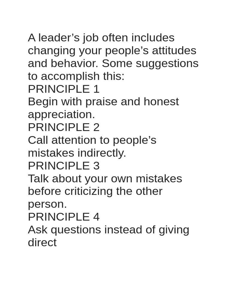 A Leader | PDF
