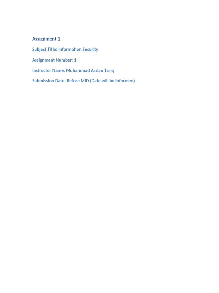 EMC_Security_Assignment | PDF | Security | Computer Security