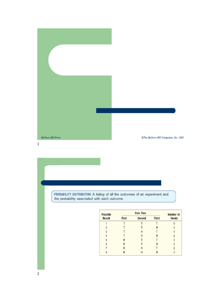 Discrete Probability Distributions Explained | PDF | Probability ...