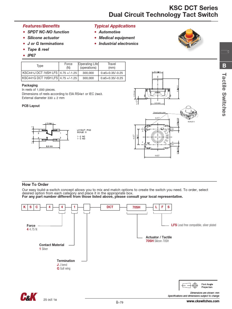 Features/Benefits Typical Applications | PDF | Switch | Electronics