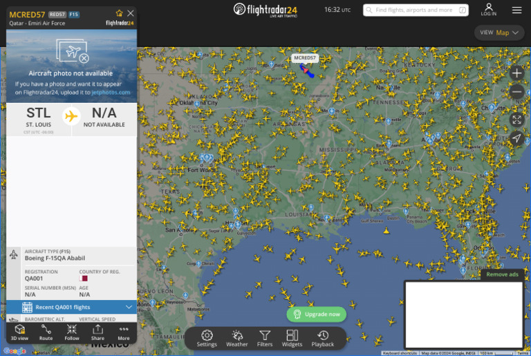 Live Flight Tracker for Qatar F-15 | PDF