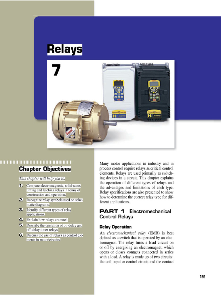 Relay and Timer Circuit Overview | PDF | Relay | Switch