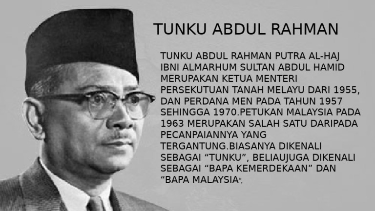 Tunku Abdul Rahman | PDF