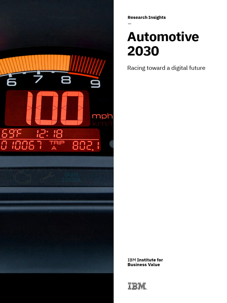 Automotive 2030: Digital Transformation Insights | PDF | Brand | Car