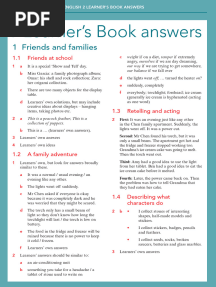 Cambridge Primary 2 English Learmer Book Ans