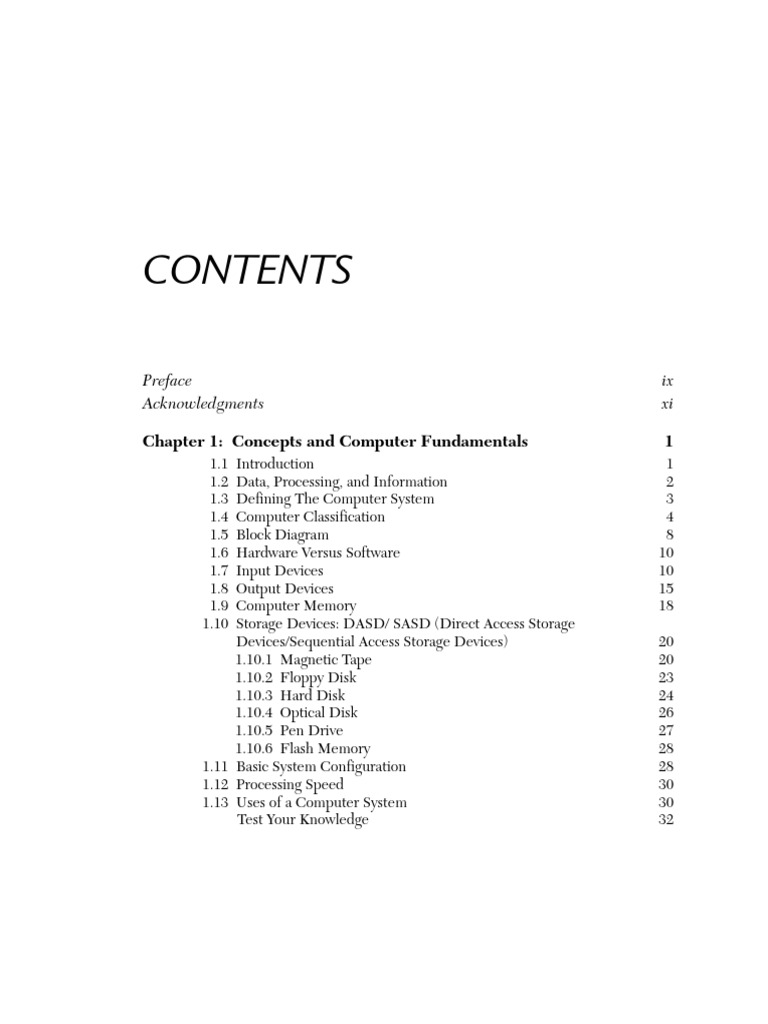 Computer Concepts and MIS Overview | PDF | Operating System | Computer ...