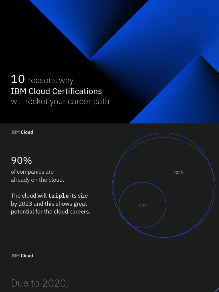 Boost Your Career with IBM Cloud Certs | PDF | Certification