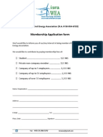 Membership Application Form - Israwea