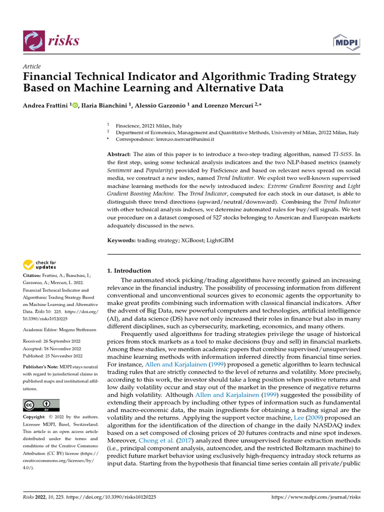 Financial Technical Indicators | PDF | Technical Analysis | Applied ...