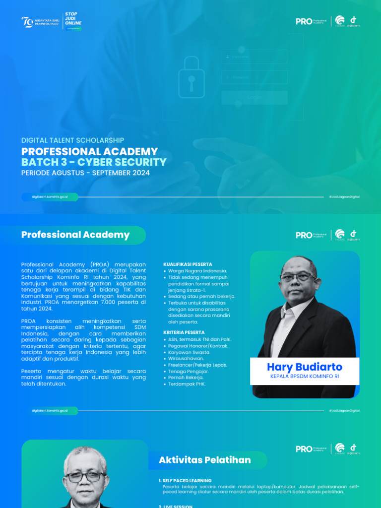 Pelatihan Cyber Security Batch 3 2024 | PDF