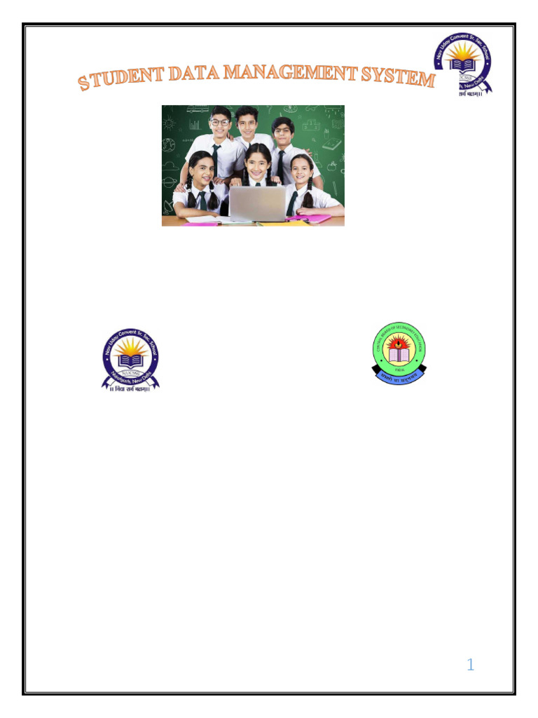 Student Data Management System Project | PDF | Python (Programming ...