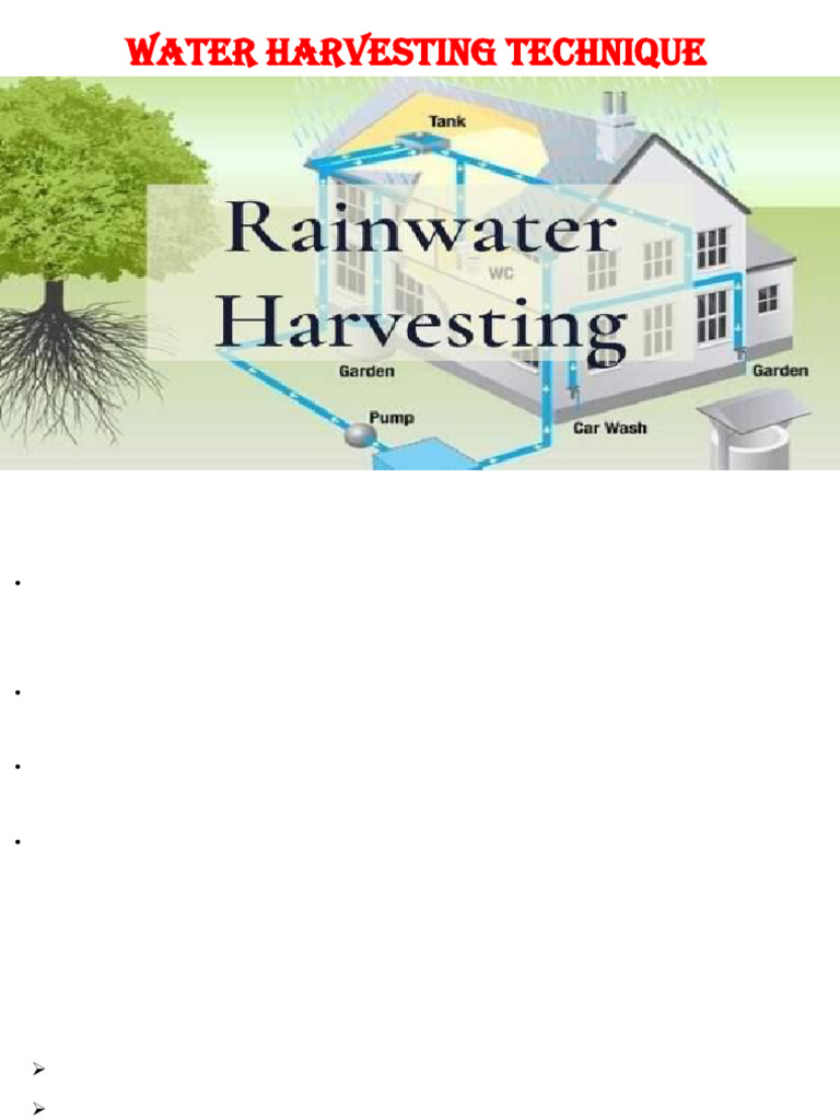 Effective Water Harvesting Techniques | PDF | Surface Runoff | Groundwater