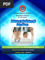 Internal Medicine III Logbook 2011-2012