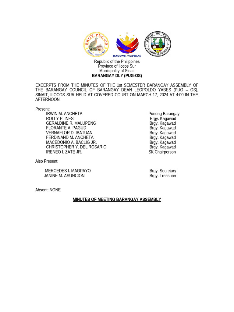 Lupon 1 | PDF