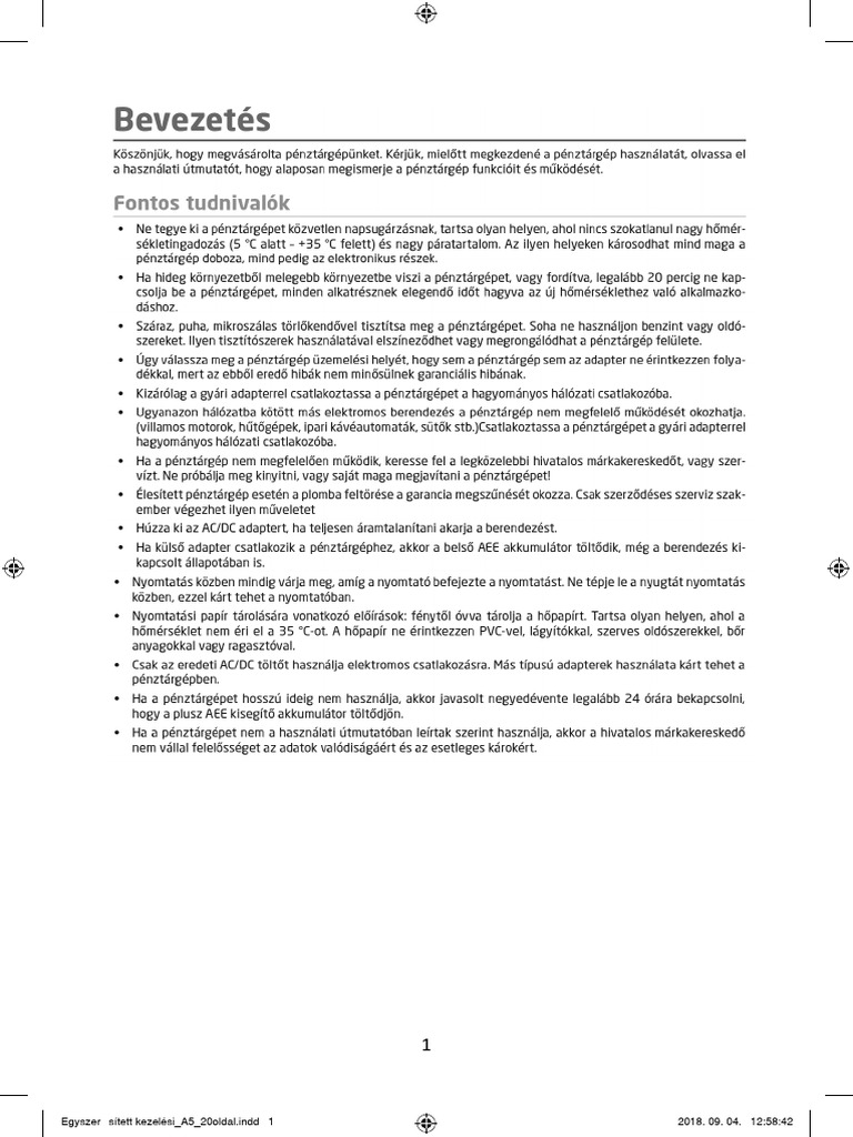 Egyszerusitett kezelesi light pdf