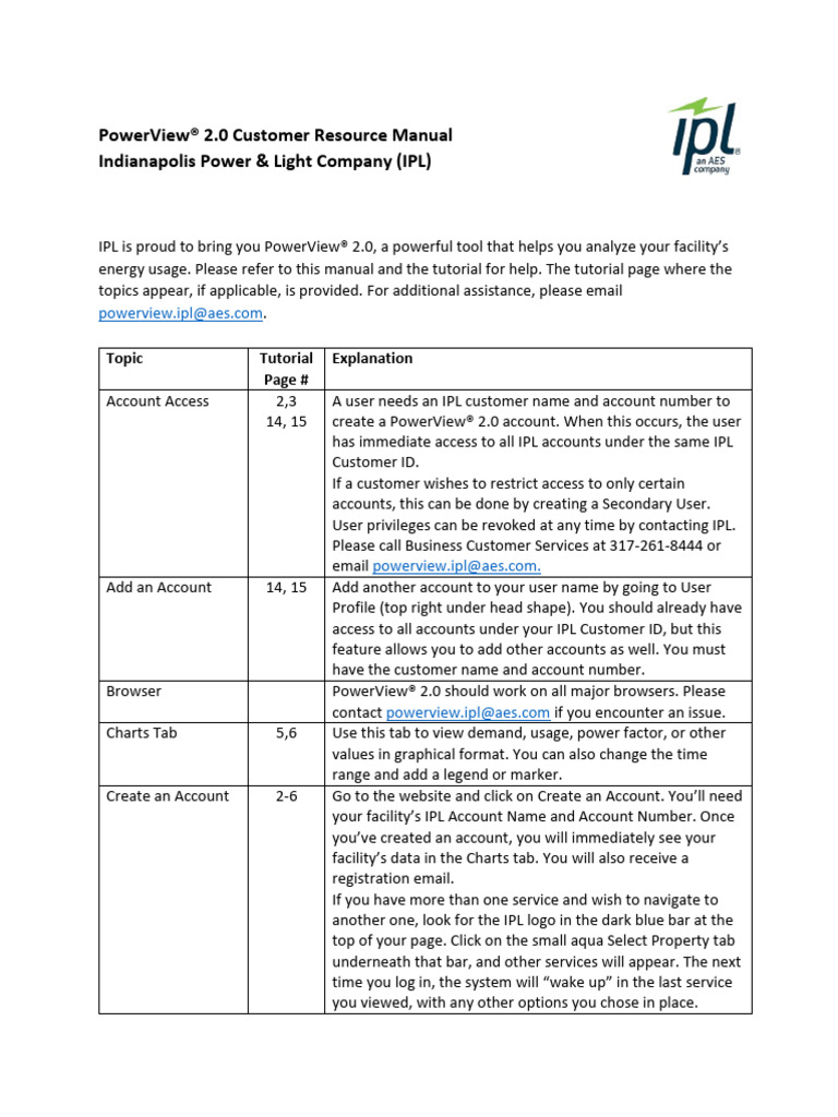 PowerView 2.0 Resource Manual For IPL Customers | PDF | Transport Layer ...