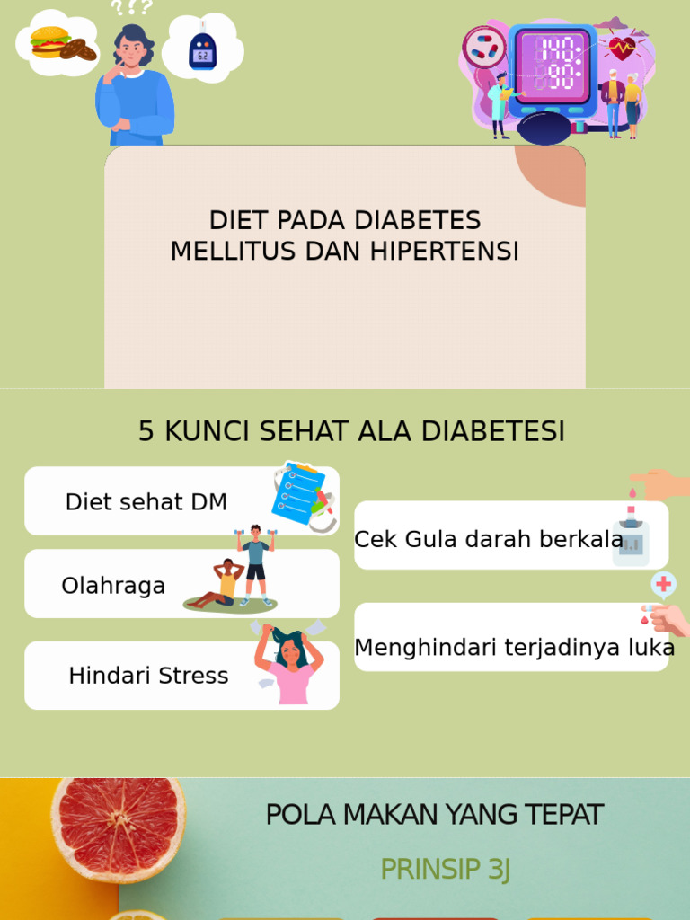 Diet HT Dan DM Baiti | PDF