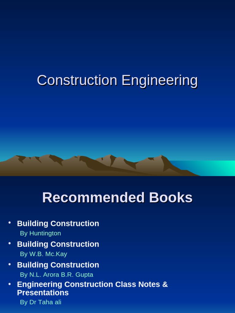 Construction Engineering Techniques Guide | PDF | Civil Engineering | Road
