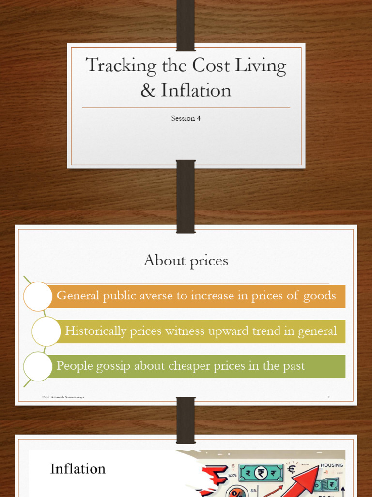 Understanding Cost of Living & Inflation | PDF | Cost Of Living ...
