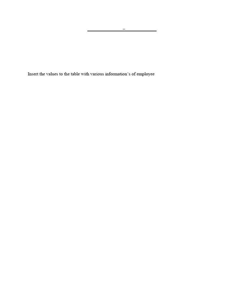 Oracle Practical Program - 240625 - 100611-1 | PDF | Databases | Computing