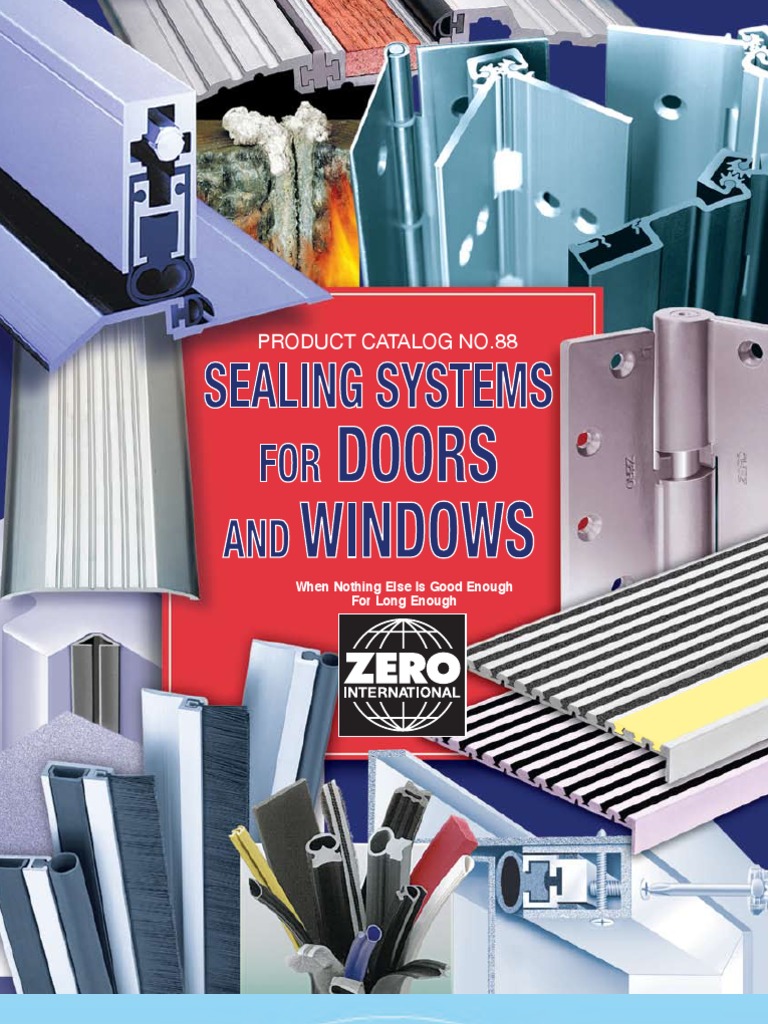 Zero Door Seals Door Manmade Materials