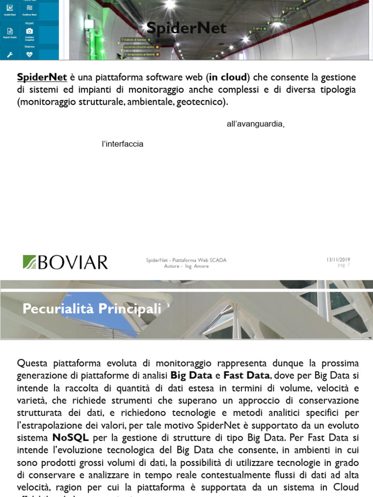 Presentazione SpiderNet | PDF