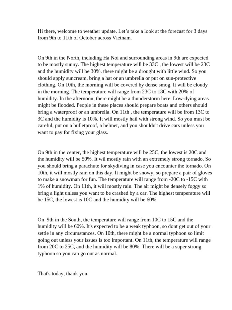 Weather forecast script genius pdf