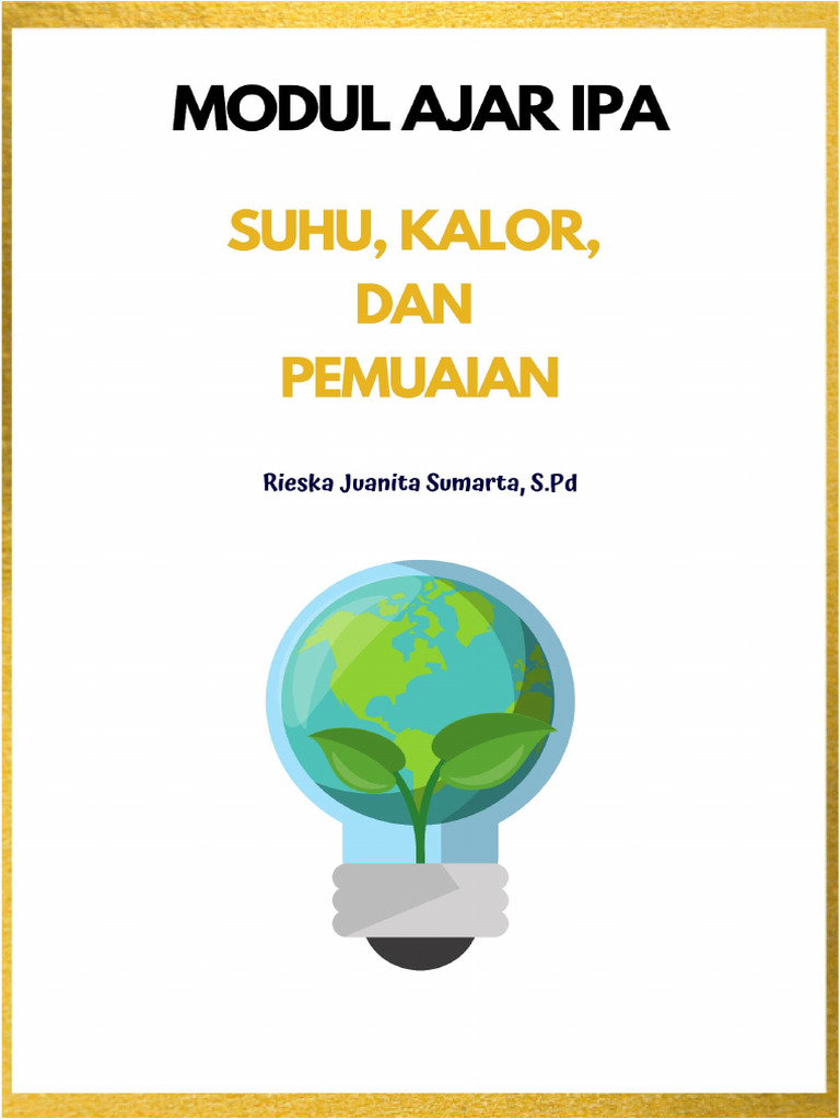Modul Ajar IPA - Suhu Dan Kalor - Fase D Bu Riska | PDF