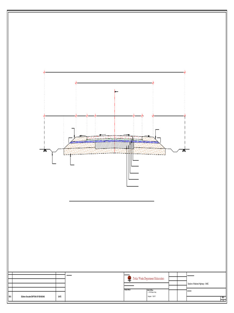 Two Lane Carriageway Reconstruction Plans | PDF | Road | Building ...