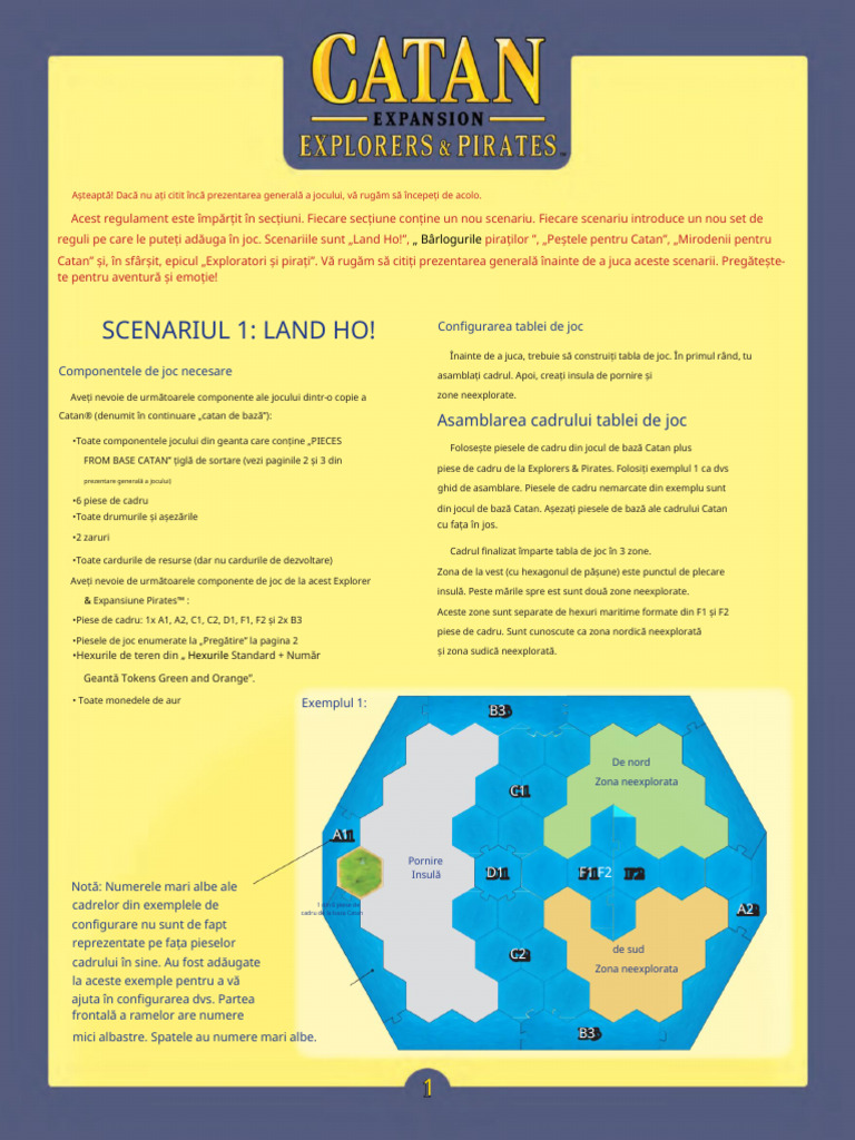 Catan Regulament | PDF