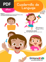Cuaderno de Ejercicio Terapia de Lenguaje | PDF