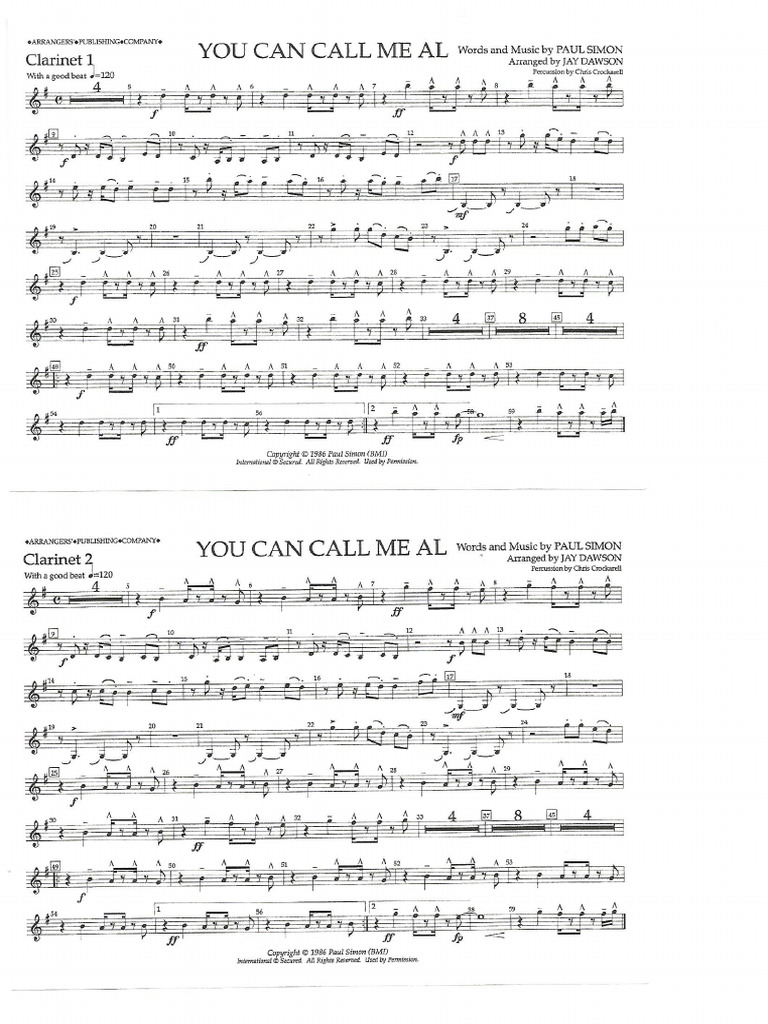 You Can Call Me Al PDF