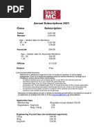 MCIAT Subscription and Fee Structure 2024 | PDF