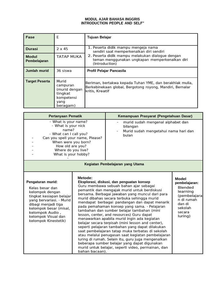 Modul Ani | PDF | Sains & Matematika