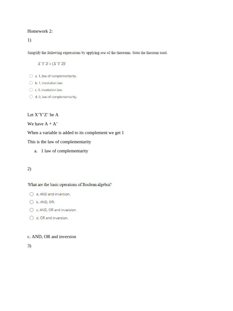 Homework 2 | PDF